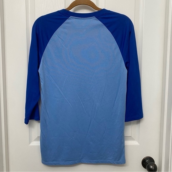 NIKE Mens Dri-FIT BSBL Legend 3/4 Raglan T-Shirt Small - Picture 2 of 11